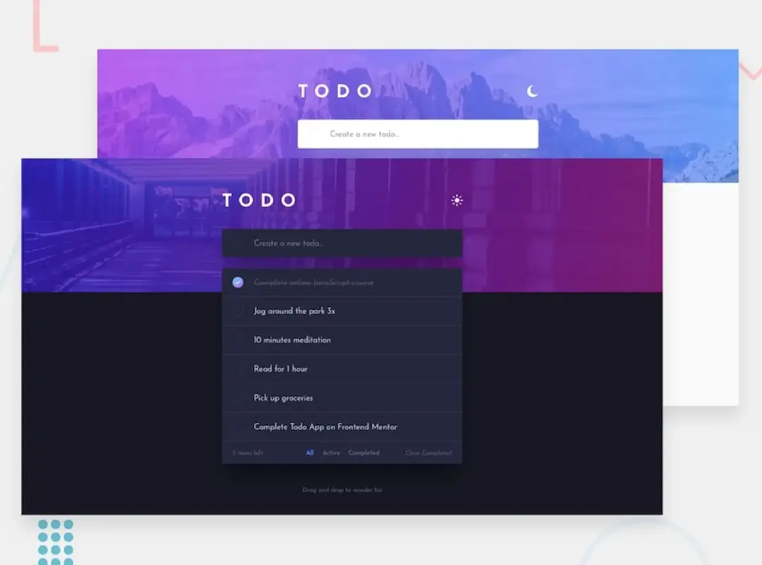 thumbnail todo web app project