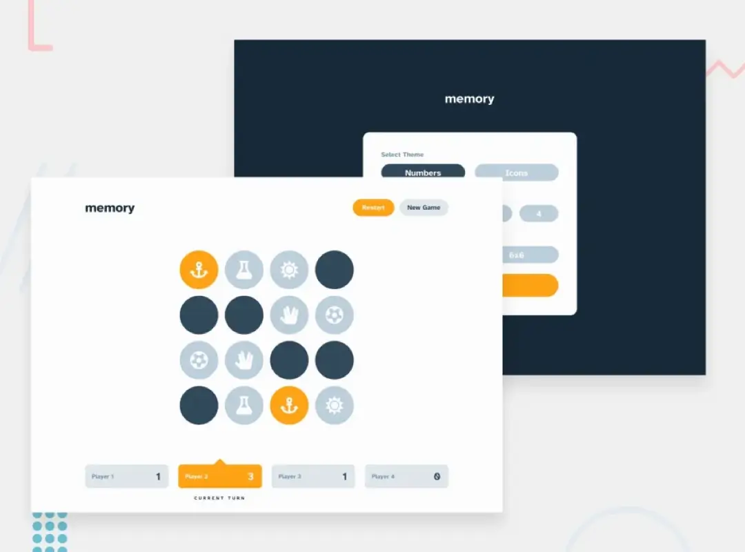 thumbnail memory game project